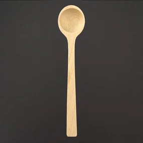 AMADEA Drevená lyžička, masívne drevo, 14 cm