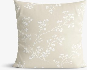 Goldea dekoračná obliečka na vankúš - popínavé rastliny 45 x 45 cm