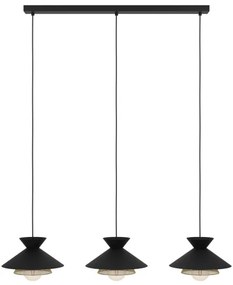 Eglo 43886 - Luster na lanku GRIZEDALE 3xE27/40W/230V