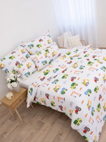 Bavlnené obliečky Renforcé - Autá