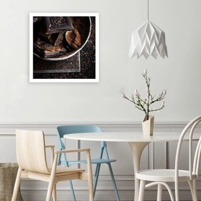 Obraz na plátně Čokoláda Kakao - 60x60 cm