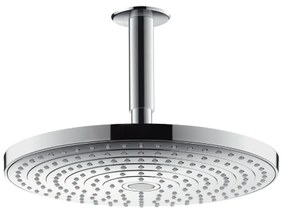 Hansgrohe Raindance Select S, hlavová sprcha 300 2jet s prívodom zo stropu, chrómová, HAN-27337000