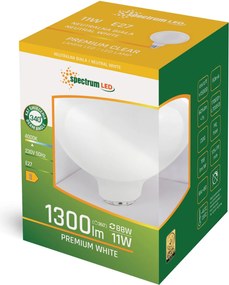 Spectrum Spectrum, LED žiarovka s neutrálnym svetlom E-27 230V 11W 14368, OSW-01145
