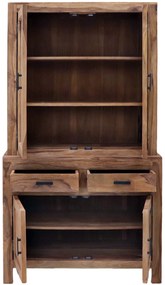 furniture-nabytek.cz - Vitrína z masívu z dreva palisander 100x180x50