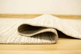 Šnúrkový obojstranný behúň Brussels 205583/10610 Linen krémový / béžový