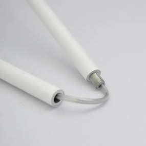 LED Stojacia lampa HELEN 1xE27/15W/230V biela