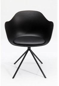 Bel Air jedálenská stolička čierna