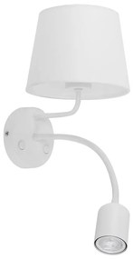 Nástenná lampa MAJA 1xE27/15W/230V + 1xGU10/10W/230V biela