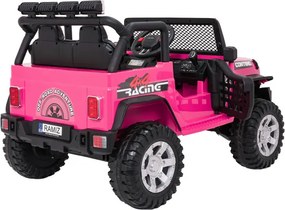 Elektrické autíčko Jeep BEAST 4x4 ružové