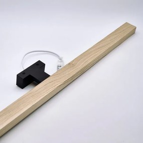 Brilagi-LED Kúpeľňové osvetlenie zrkadla WOODY MIRROR LED/15W/230V IP44 dub/čierna
