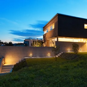 Solight WO800-B- LED Vonkajšie nástenné svietidlo MODENA LED/12W/230V IP54 čierna