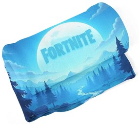 Sablio Deka FORTNITE Modré údolie s mesiacom - 190x140 cm