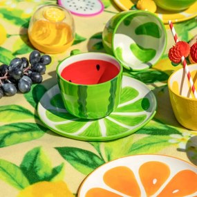 Altom Súprava  keramických jumbo hrnčekov Tropicana melón 470 ml, 2 ks