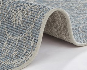 NORTHRUGS - Hanse Home koberce Kusový koberec Jaffa 103891 Azurblue / Taupe - 140x200 cm