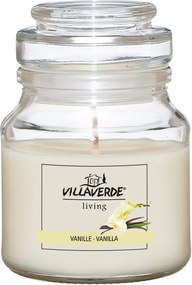 Vonná sviečkav sklenenej dóze Vanilka