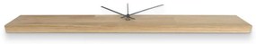 Minimalistické hodiny z prírodného dreva I SENTOP MAS020-osmo-3041-VARNISH