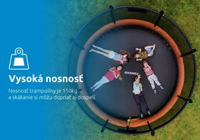 Marimex | Trampolína Marimex Premium 366 cm + vnútorná ochranná sieť + schodíky ZADARMO | 19000112