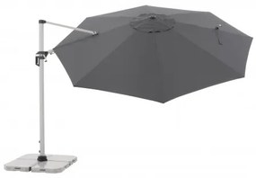 Doppler ACTIVE 370 cm - bočný záhradný slnečník s bočnou tyčou : Barvy slunečníků - 840