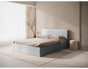 Svetlosivé čalúnené čelo postele 170,5x100 cm Remo – Micadoni