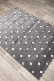 Detský koberec Kiddy C474A-SFA21 sivý / 1020