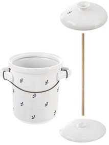 Nádoba na kvasenie zeleniny 2,8 l MODROBÍLÁ – Orion