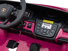 Elektrické autíčko Lamborghini Revuelto XL STRONG ružové