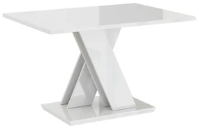 Konferenčný stolík Barax Mini (lesk biely). Vlastná spoľahlivá doprava až k Vám domov. 1055161