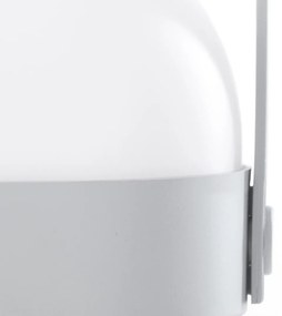 Prenosná LED lampa KAMPI sivá