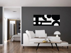 Obraz - Geometrická abstrakcia N⁰3 (120x50 cm)