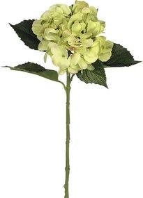 Umelá kvetina hortenzia zelená 51 cm