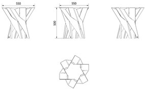 Kovové ohnisko Basket