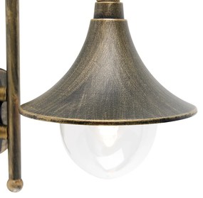 Inteligentné vonkajšie nástenné svietidlo staroružové IP44 vrátane WiFi A60 - Daphne