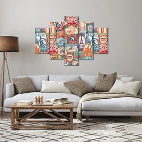 Obraz cestovateľa (150x105 cm)