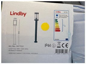 Lindby Lindby - Vonkajšia lampa DJORI 1xE27/60W/230V IP44 LW1225