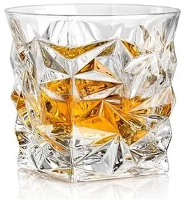 Bohemia Jihlava Poháre na whisky GLACIER 350 ml, 6 ks
