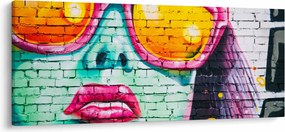 Obraz - Graffiti (120x50 cm)