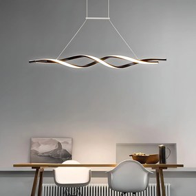 Toolight Toolight, LED závesné osvetlenie 120cm, 46W, 3000K, 2000lm, LHJ020-CP, čierna, OSW-50046