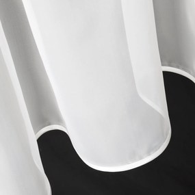 ZÁCLONA NA PÁSKE AGA4 400X145 CM 200X245 CM BIELA