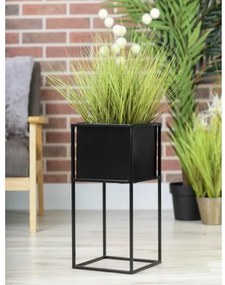 Stojan na kvety 50x24 cm čierna
