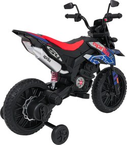 Ramiz Detský motocykel Aprilia RX modrý