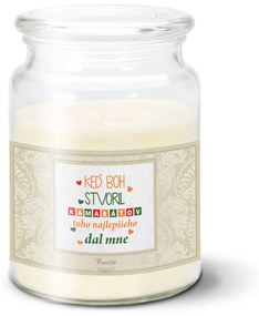 Sablio Sviečka Keď Boh stvoril kamarátov - 500 g