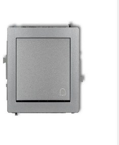 DWP-4 Zvončekový vypínač strieborný