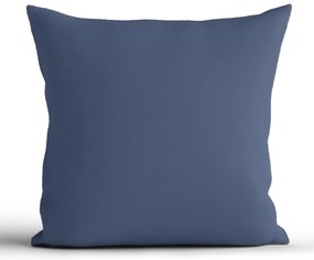 Bavlnená obliečka na vankúš Renforcé 40 × 40 cm - Jasmine námornícka modrá
