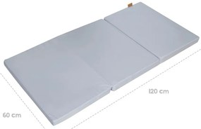 Penový detský matrac s odnímateľným poťahom/skladací 120x60 cm Style – Roba