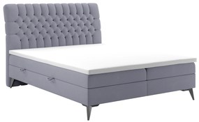 Kontinentálna posteľ 180 cm Molera (fialová) (s úložným priestorom). Vlastná spoľahlivá doprava až k Vám domov. 1020325