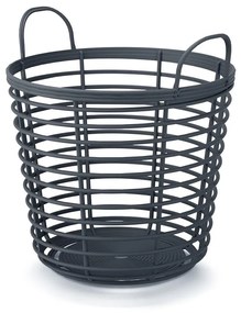 Kôš s ušami, priemer 43 cm, antracit