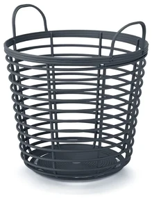 Kôš s ušami, priemer 43 cm, antracit