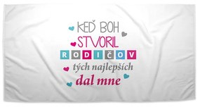 Sablio Uterák Keď Boh stvoril rodičov - 30x50 cm