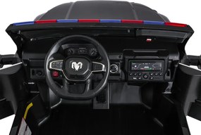 Elektrické autíčko RAM 3500 policajné čierne