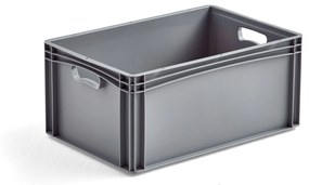 Plastová prepravka AJ EURO, 52 L, 600x400x270 mm